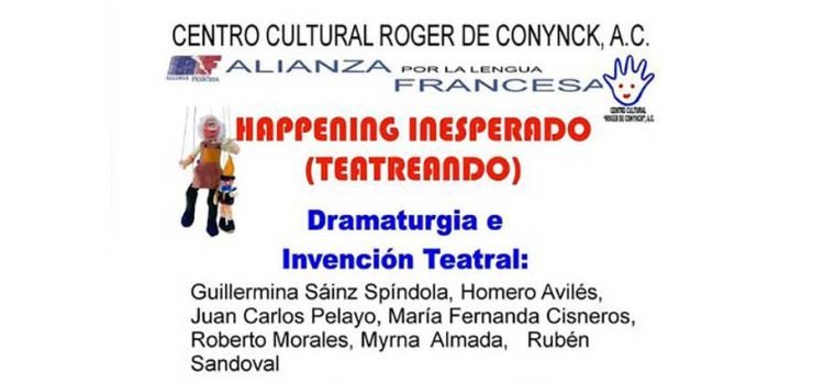 “Happening Inesperado” en la Alianza Francesa