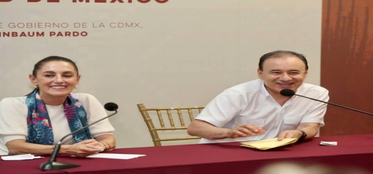 El gobernador Alfonso Durazo Montaño se reunió con Claudia Sheinbaum