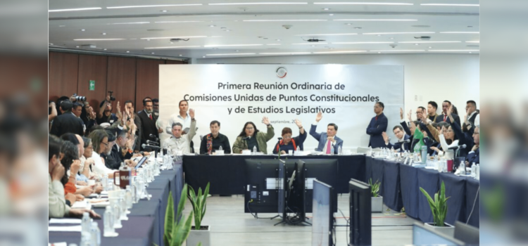 Senado aprueba en comisiones dictamen de reforma judicial