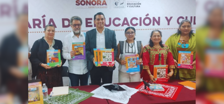 Presentan en Sonora los libros de texto en lenguas Seri, Mayo y Yaqui