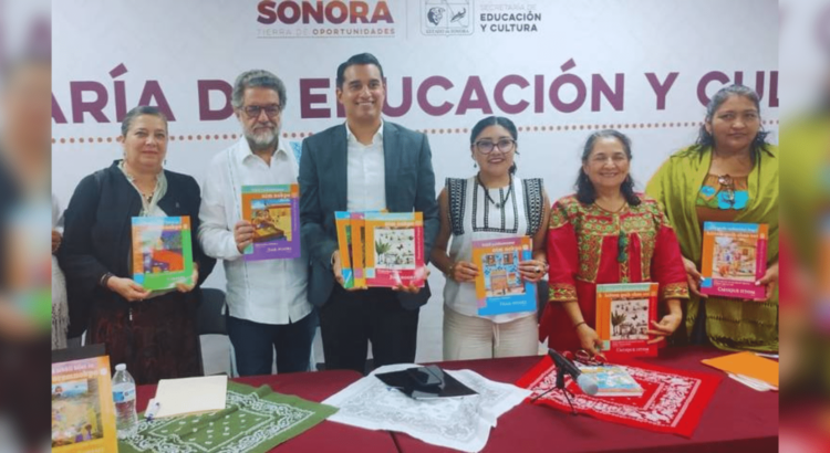 Presentan en Sonora los libros de texto en lenguas Seri, Mayo y Yaqui