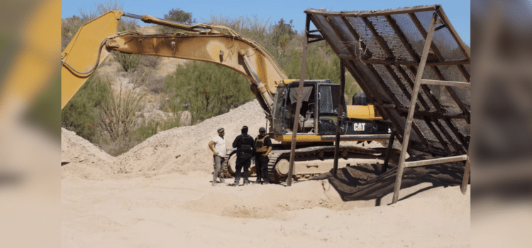 Desmantelan mina clandestina de oro en Sonora; detuvieron a ocho