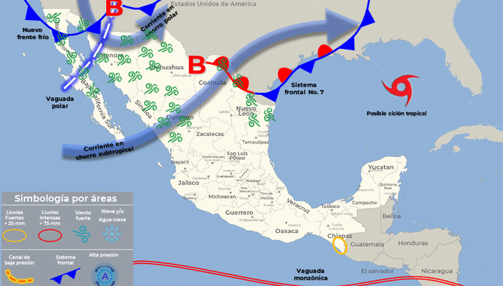 Sonora registra temperaturas cercanas a los 0ºC