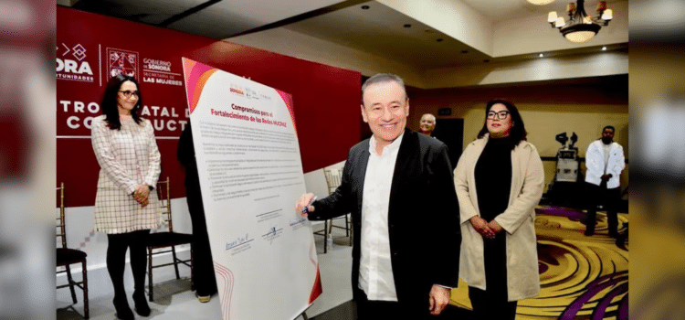 Refuerza Durazo compromiso contra la violencia hacia las mujeres en Sonora