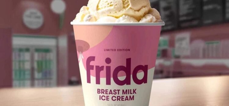 Lanzarán helado sabor “leche materna”