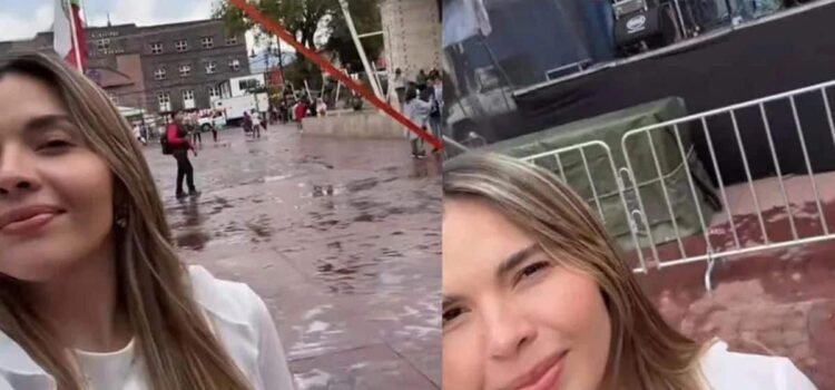Cantante ofrece concierto… sin público