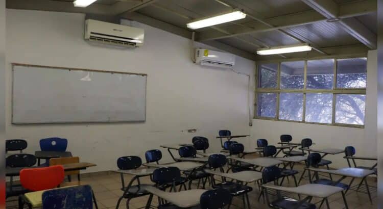 SEC garantiza aires acondicionados en escuelas de Sonora