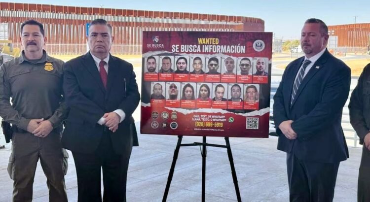 Lanzan nueva lista de 15 criminales prioritarios para México y EEUU; operan entre Sonora y Arizona