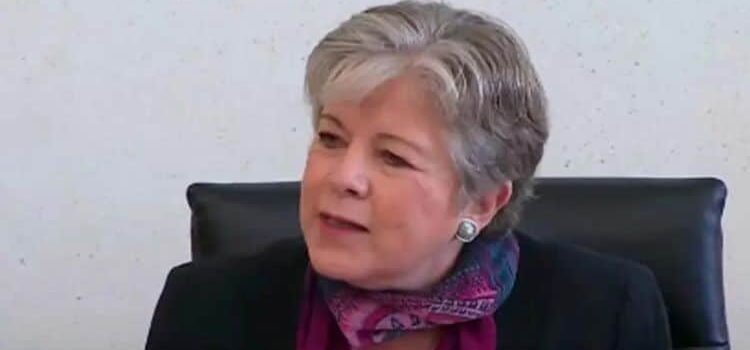 Se destapa Alicia Bárcena