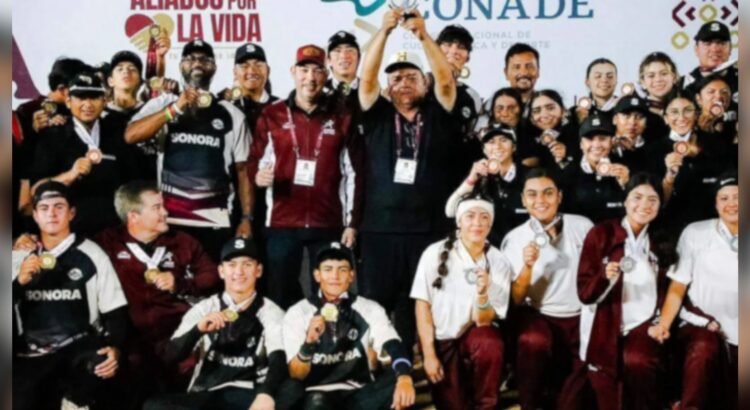 Rompió Sonora su récord de medallas en una Olimpiada Nacional CONADE 2025