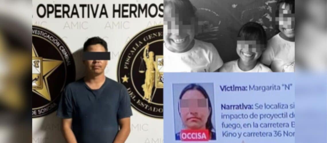 Presunto feminicida de madre y niñas en Sonora quería cobrar seguro; hacía “bromas sarcásticas” sobre el crimen