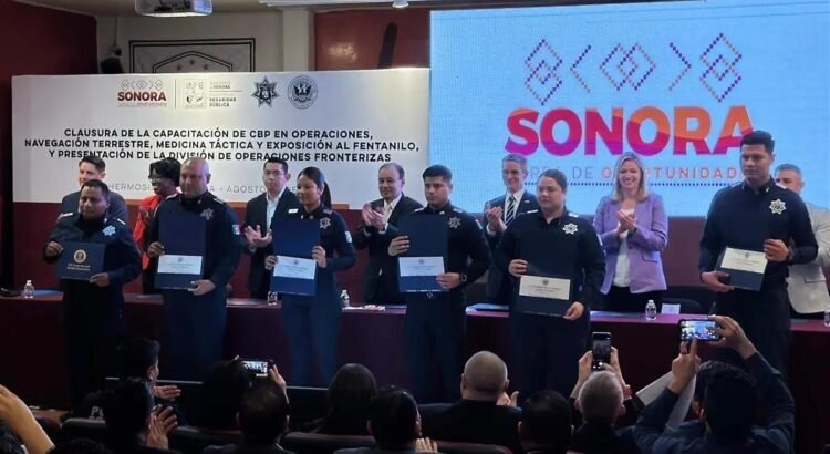 Sonora se convierte en el primer estado en integrar la División de Operaciones Fronterizas