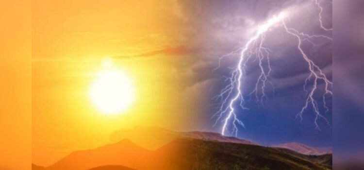 Sonora en alerta: Tormentas eléctricas y ola de calor extrema azotan el estado