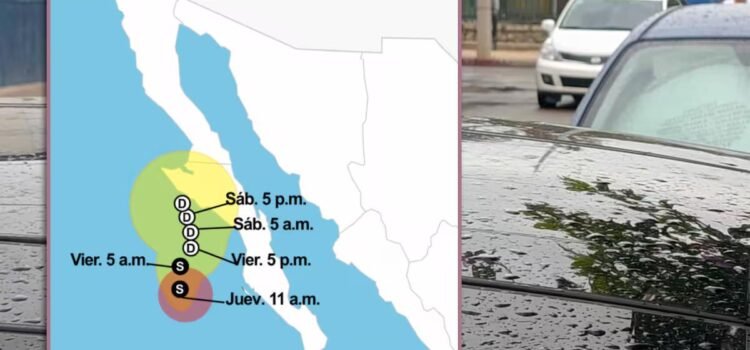 Lorena se degrada a tormenta tropical, pero mantiene riesgos en Sonora