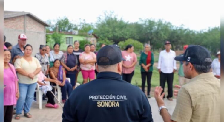 Tormenta tropical Lorena deja afectaciones en 545 hogares de Sonora; Protección Civil entrega despensas, kits de limpieza y prepara láminas para vivienda